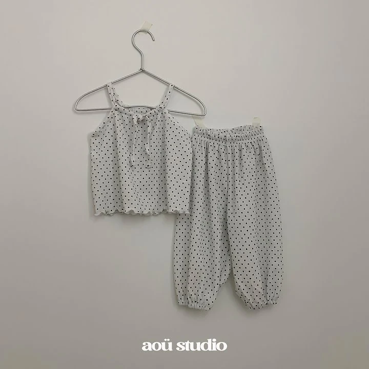 Aou Studio - Korean Baby Fashion - #onlinebabyboutique - Dot Set - 11