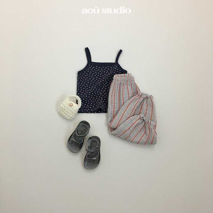 Aou Studio - Korean Baby Fashion - #onlinebabyboutique - Hie Stripe Jogger Pants - 9