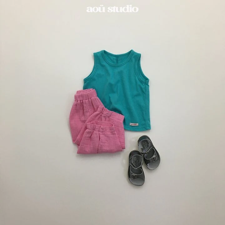 Aou Studio - Korean Baby Fashion - #onlinebabyshop - Aco Shirring Pants - 10