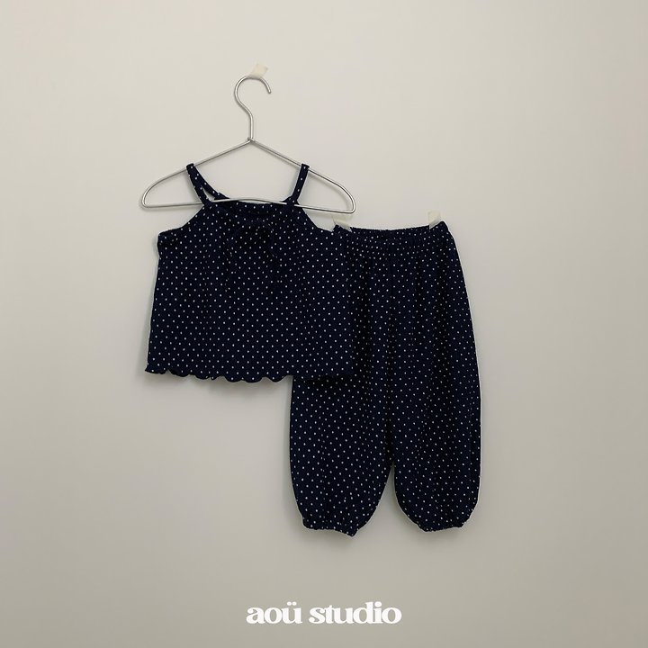 Aou Studio - Korean Baby Fashion - #onlinebabyshop - Dot Set - 12