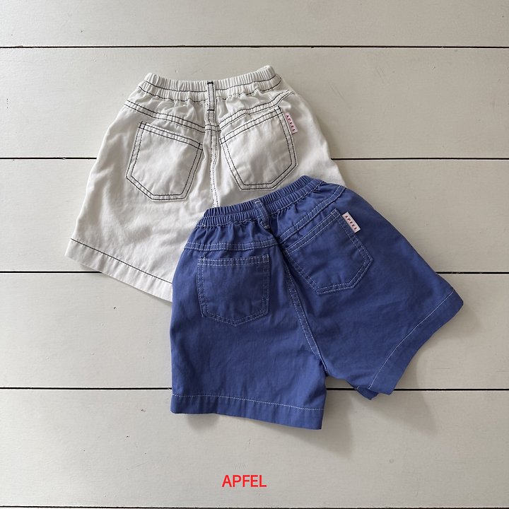 Apfel - Korean Children Fashion - #kidzfashiontrend - Basic Shorts - 4