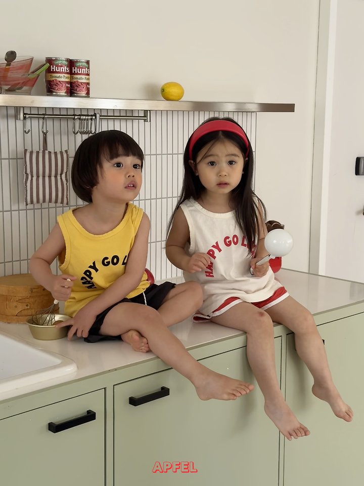 Apfel - Korean Children Fashion - #childofig - Lucky Sleeveless - 4