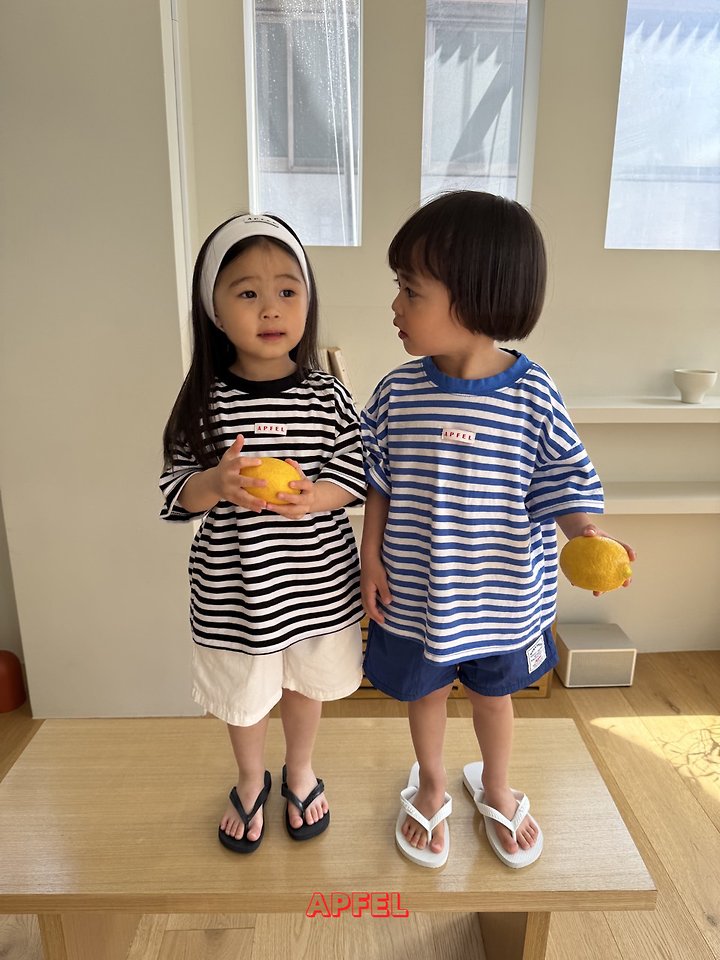 Apfel - Korean Children Fashion - #designkidswear - Marine Tee - 5