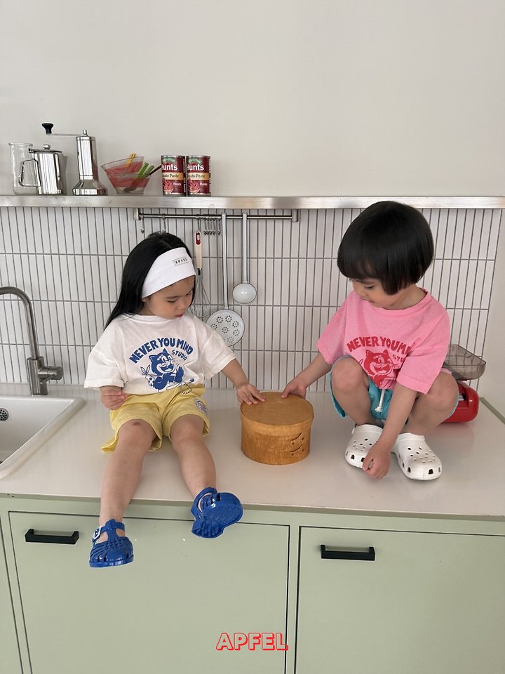 Apfel - Korean Children Fashion - #fashionkids - Smile Cat Tee - 5