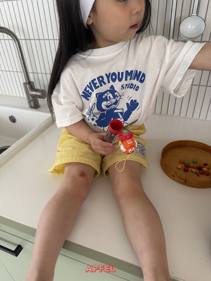 Apfel - Korean Children Fashion - #kidsshorts - Smile Cat Tee - 6