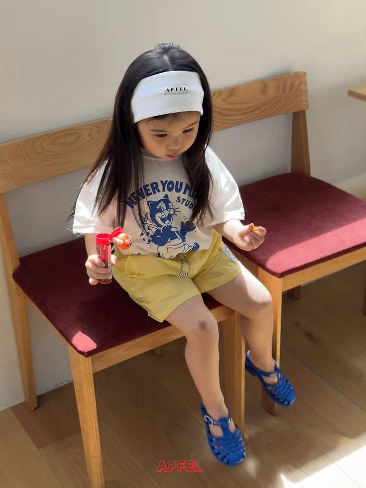 Apfel - Korean Children Fashion - #kidzfashiontrend - Smile Cat Tee - 8