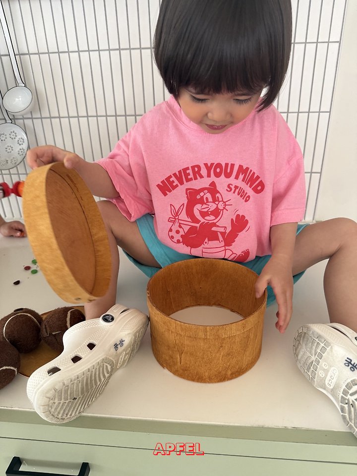 Apfel - Korean Children Fashion - #littlefashionista - Smile Cat Tee - 10