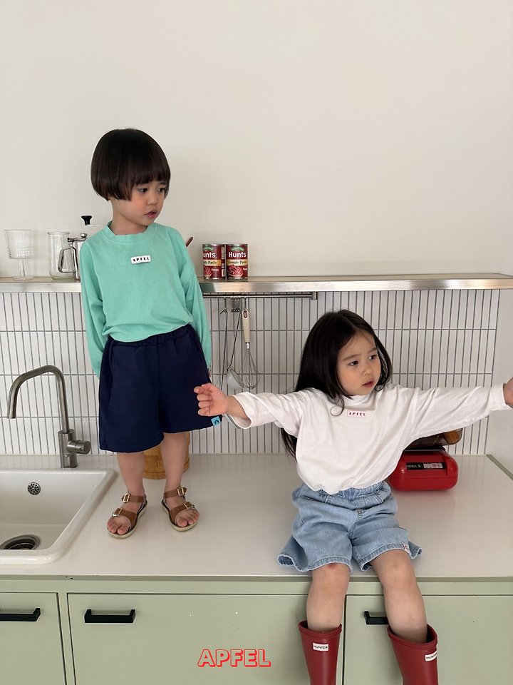 Apfel - Korean Children Fashion - #littlefashionista - Soft Long Tee - 7