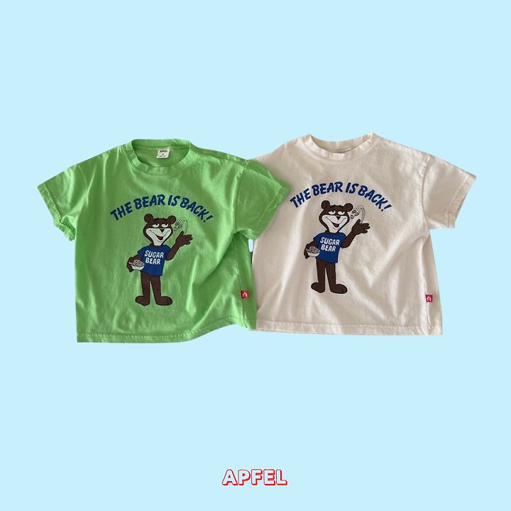 Apfel - Korean Children Fashion - #magicofchildhood - Sweet Bear Tee