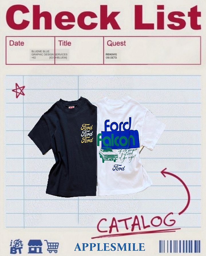 Apple Smile - Korean Children Fashion - #Kfashion4kids - Ford Tee - 8