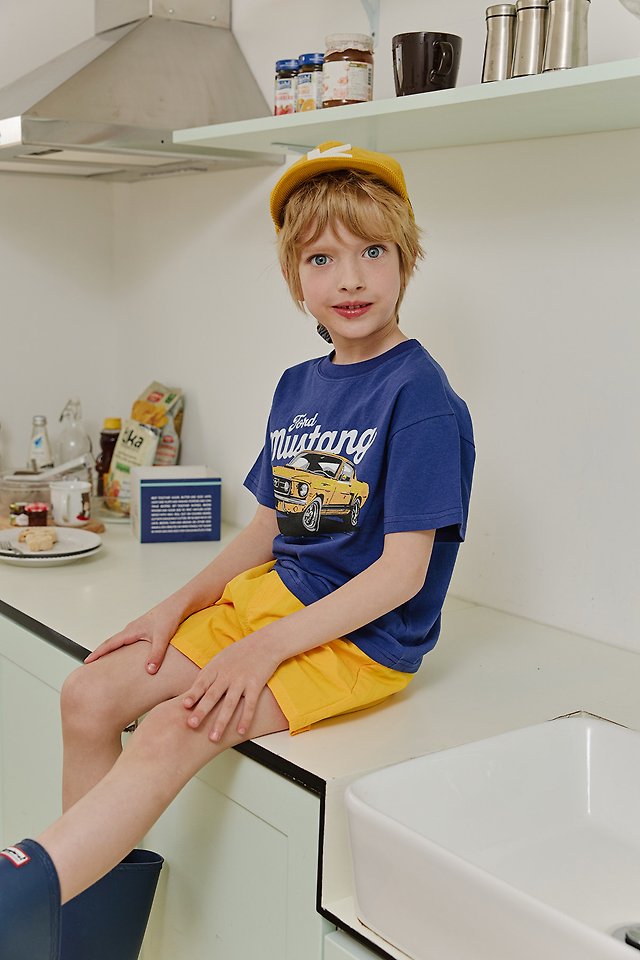 Apple Smile - Korean Children Fashion - #Kfashion4kids - Mustang Tee - 3