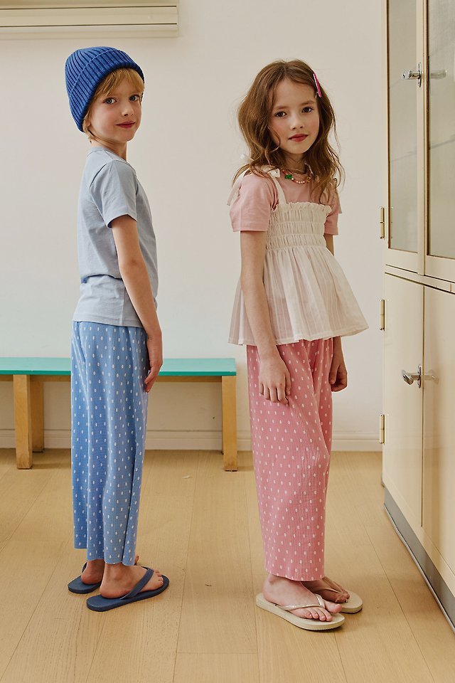 Apple Smile - Korean Children Fashion - #kidzfashiontrend - Pleats Pants - 4