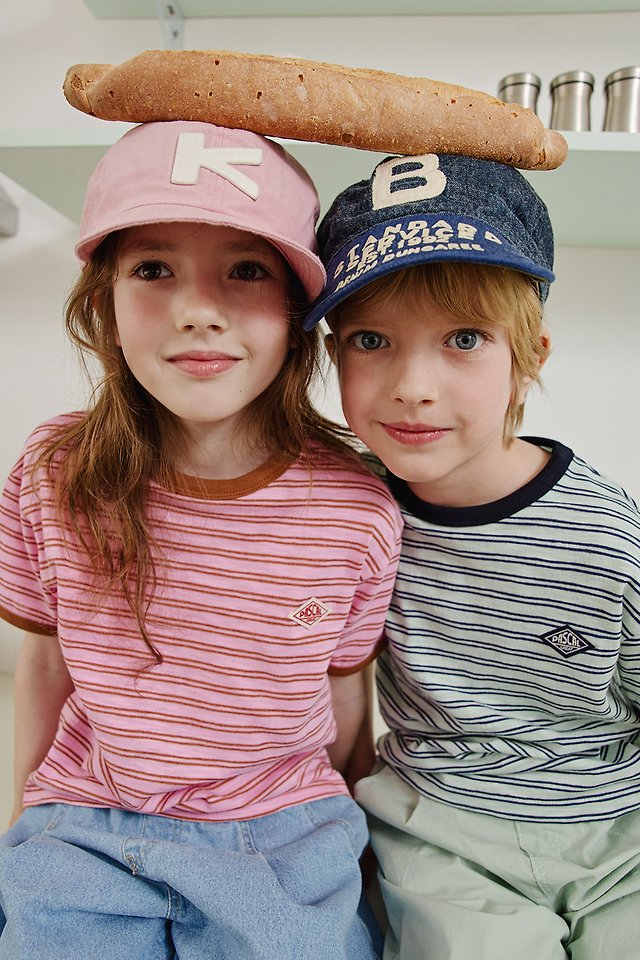 Apple Smile - Korean Children Fashion - #childofig - Multi Stripe Tee