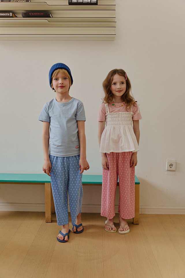 Apple Smile - Korean Children Fashion - #childofig - Pastel Tee - 11