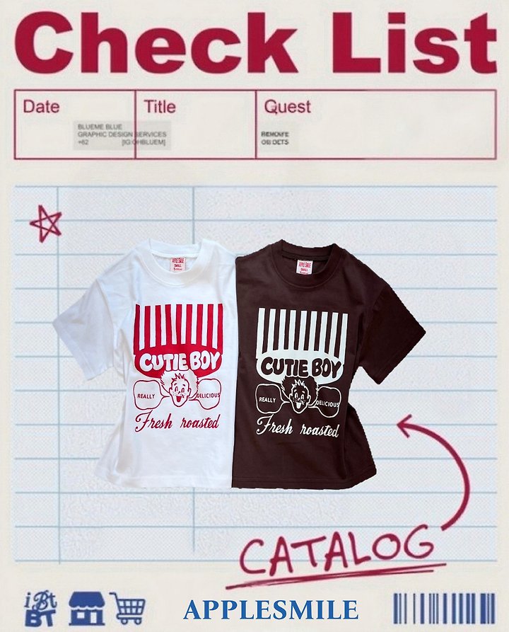 Apple Smile - Korean Children Fashion - #childofig - Cutie Boy Tee - 8