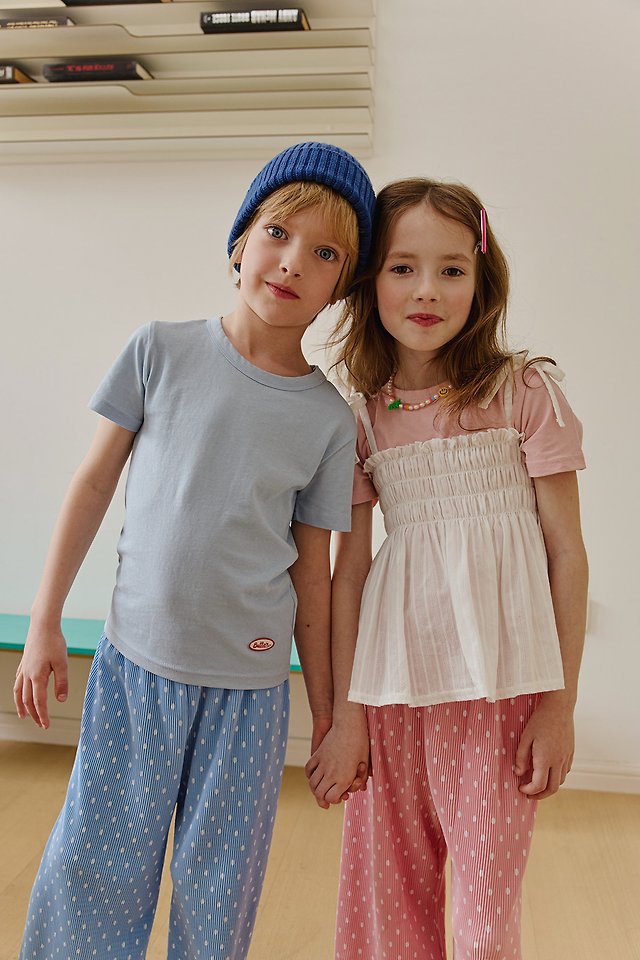 Apple Smile - Korean Children Fashion - #childofig - Bustier Tee - 5