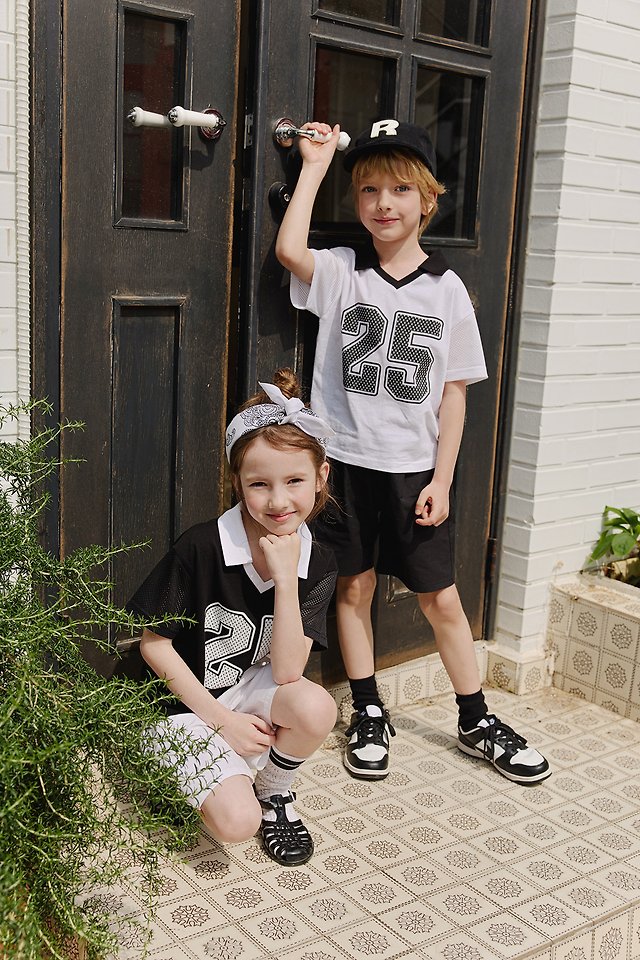 Apple Smile - Korean Children Fashion - #childofig - 25 Collar Tee - 4
