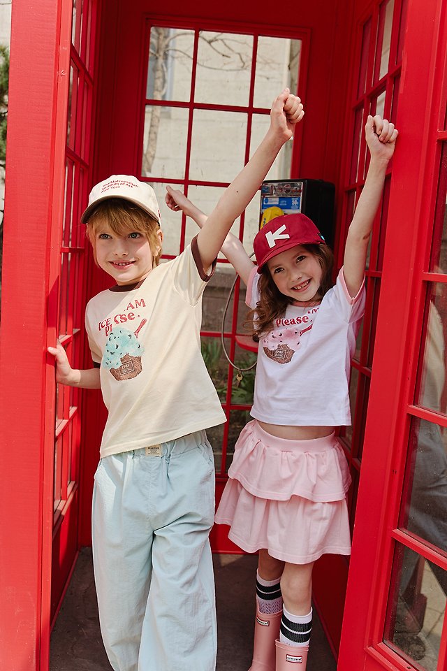 Apple Smile - Korean Children Fashion - #childrensboutique - Ice Cream Tee - 3