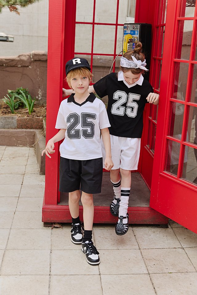 Apple Smile - Korean Children Fashion - #designkidswear - 25 Collar Tee - 5