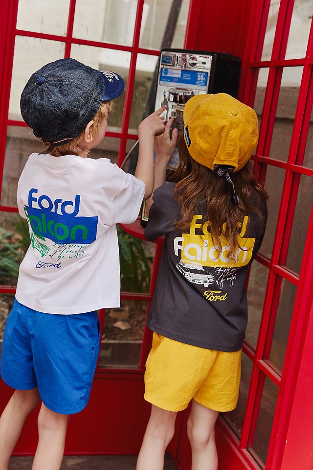 Apple Smile - Korean Children Fashion - #designkidswear - Ford Tee - 2