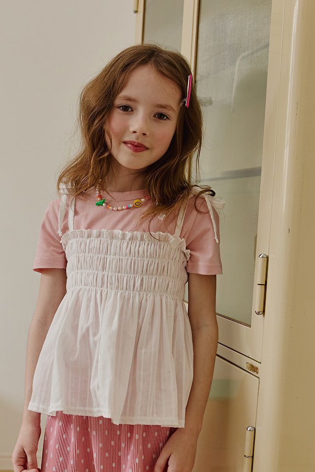 Apple Smile - Korean Children Fashion - #designkidswear - Bustier Tee - 7