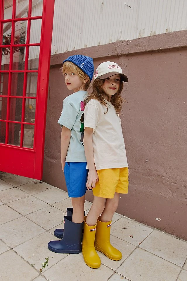 Apple Smile - Korean Children Fashion - #discoveringself - Color Pants Tee - 6