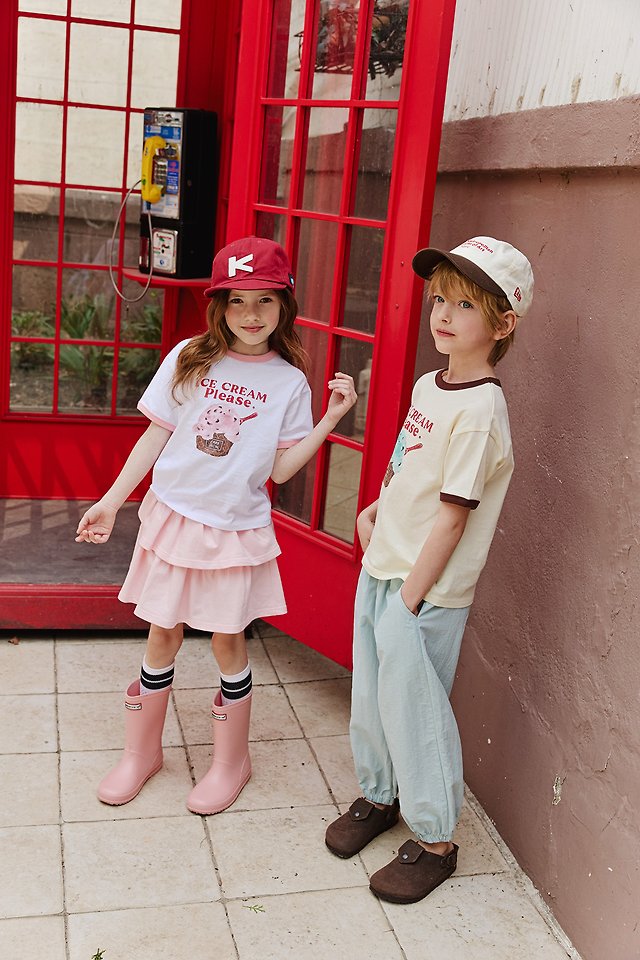Apple Smile - Korean Children Fashion - #fashionkids - Ice Cream Tee - 6