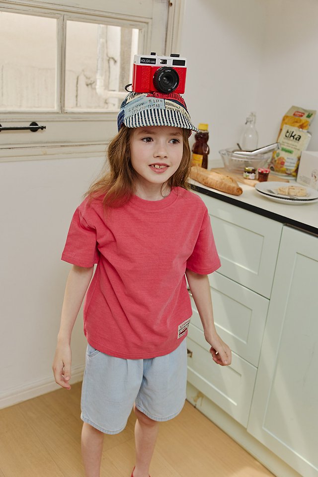 Apple Smile - Korean Children Fashion - #fashionkids - Pigment Tee - 2