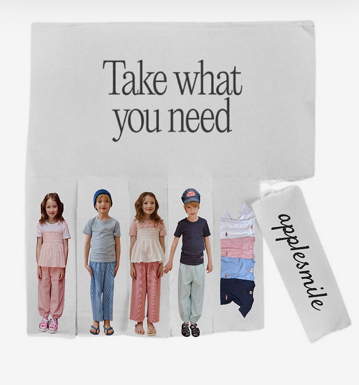 Apple Smile - Korean Children Fashion - #fashionkids - Pastel Tee