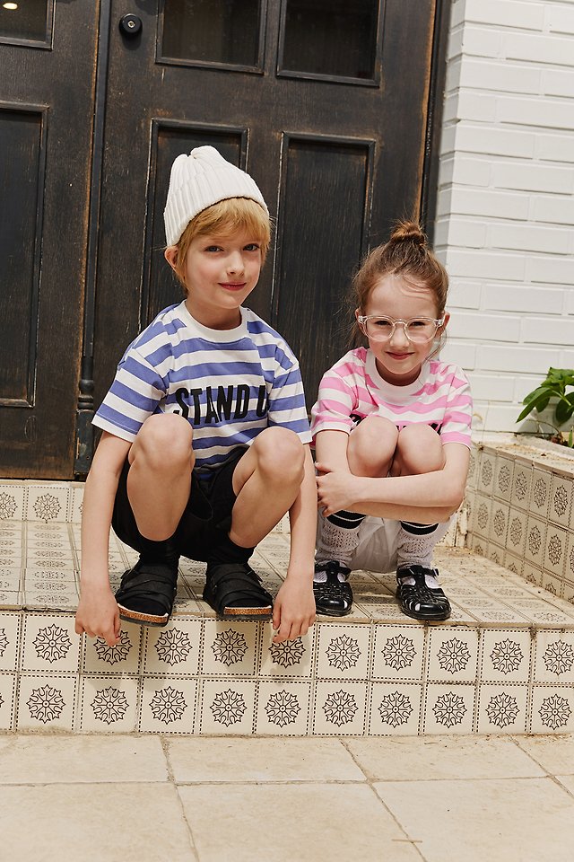 Apple Smile - Korean Children Fashion - #fashionkids - Stand-Up Tee - 4