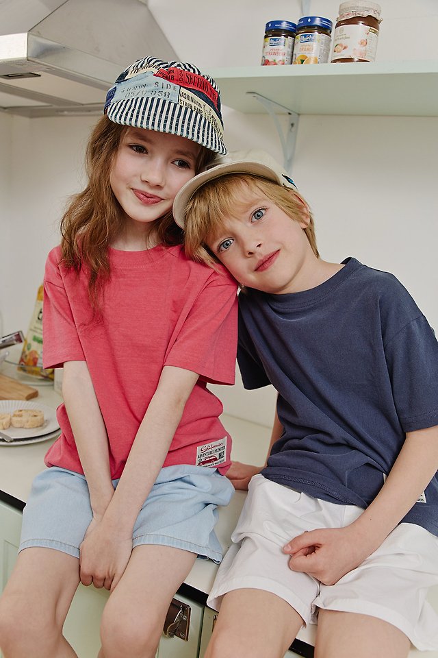 Apple Smile - Korean Children Fashion - #kidsshorts - Pigment Tee - 3