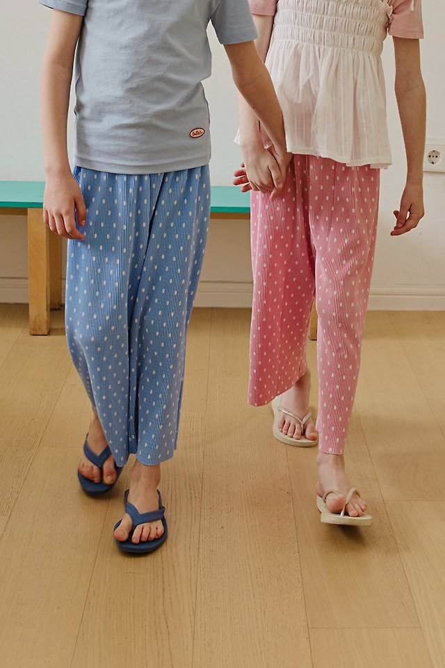 Apple Smile - Korean Children Fashion - #kidsstore - Pleats Pants - 2
