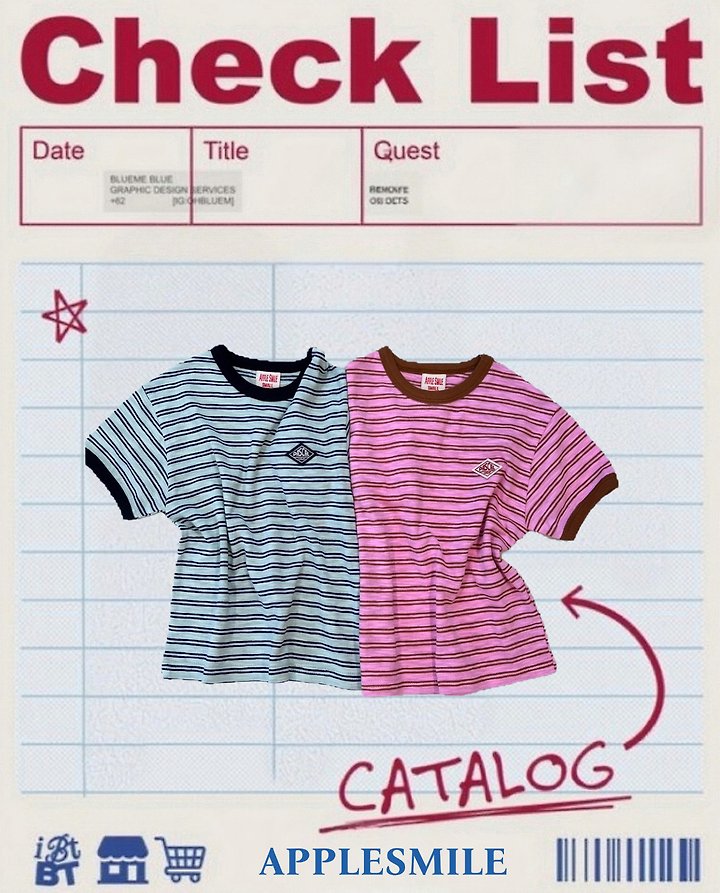 Apple Smile - Korean Children Fashion - #kidzfashiontrend - Multi Stripe Tee - 8