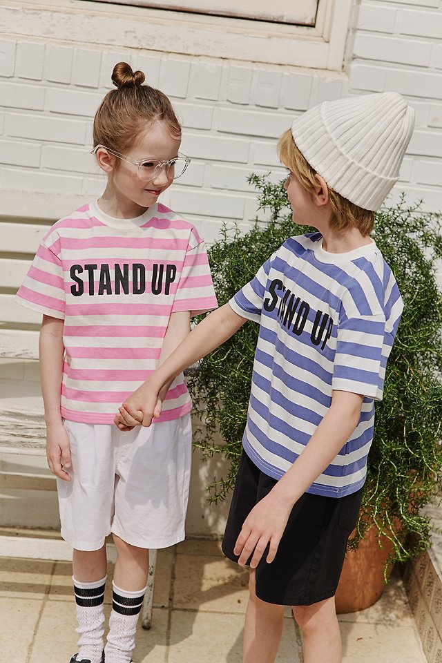 Apple Smile - Korean Children Fashion - #kidzfashiontrend - Stand-Up Tee - 6