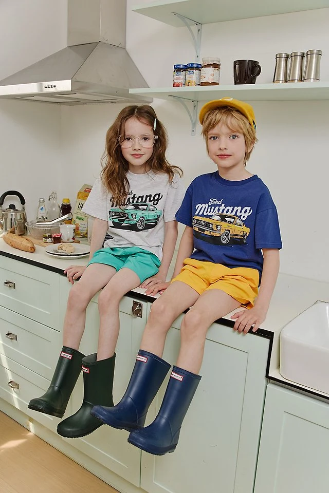 Apple Smile - Korean Children Fashion - #kidzfashiontrend - Mustang Tee - 2
