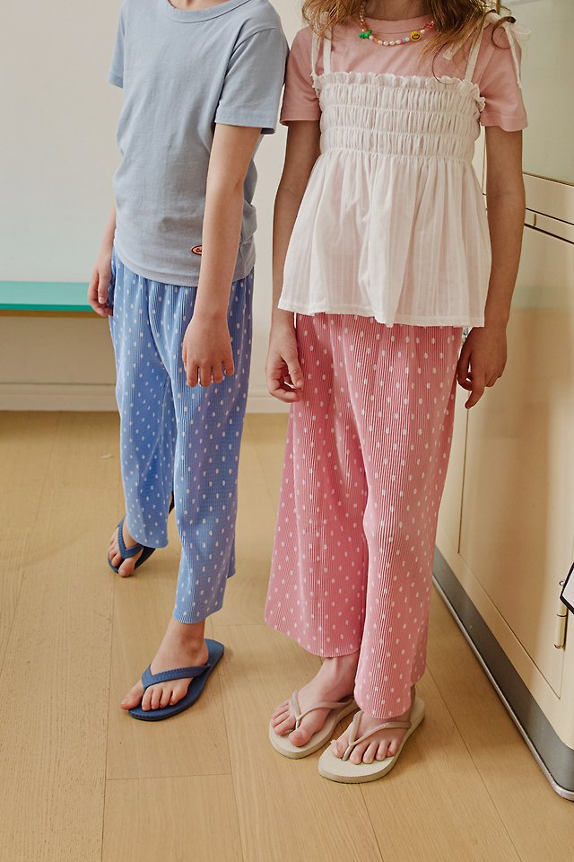 Apple Smile - Korean Children Fashion - #kidzfashiontrend - Pleats Pants - 3