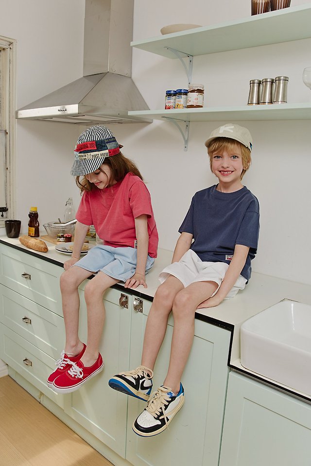 Apple Smile - Korean Children Fashion - #littlefashionista - Pigment Tee - 7