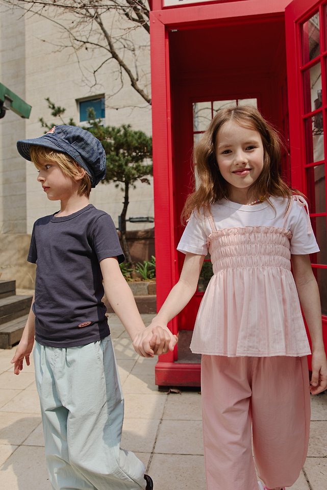 Apple Smile - Korean Children Fashion - #littlefashionista - Pastel Tee - 6