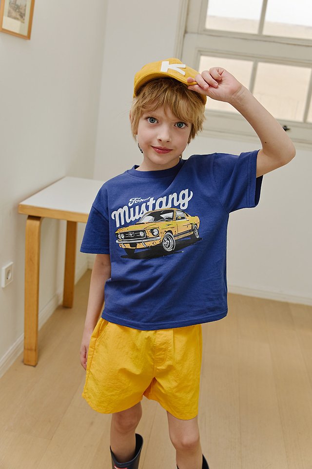 Apple Smile - Korean Children Fashion - #Kfashion4kids - Mustang Tee - 4