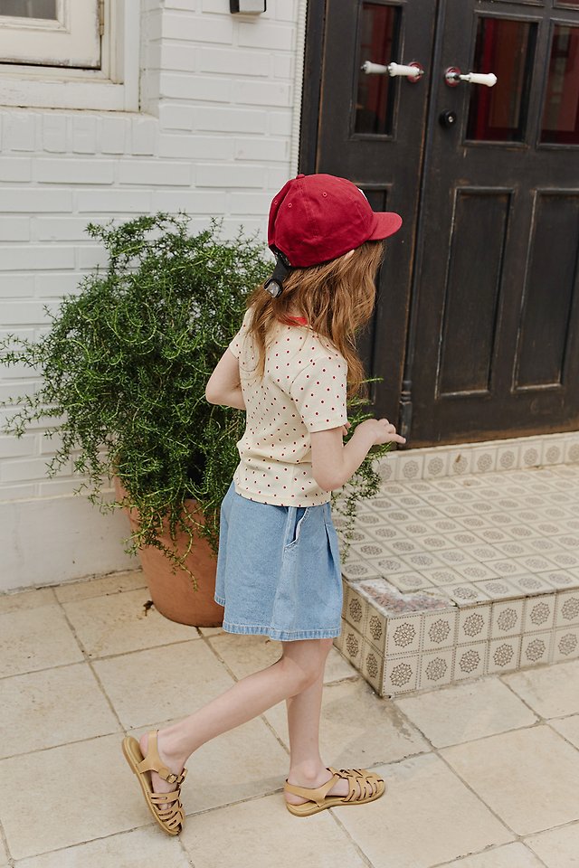 Apple Smile - Korean Children Fashion - #littlefashionista - Little Dot Tee