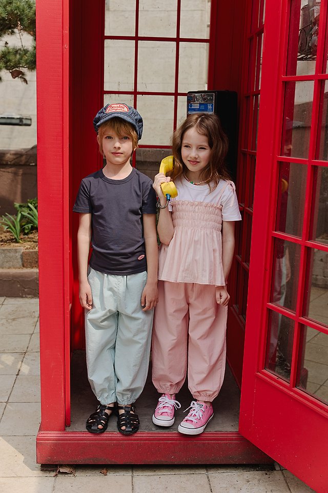 Apple Smile - Korean Children Fashion - #littlefashionista - Soft Jogger Pants - 7