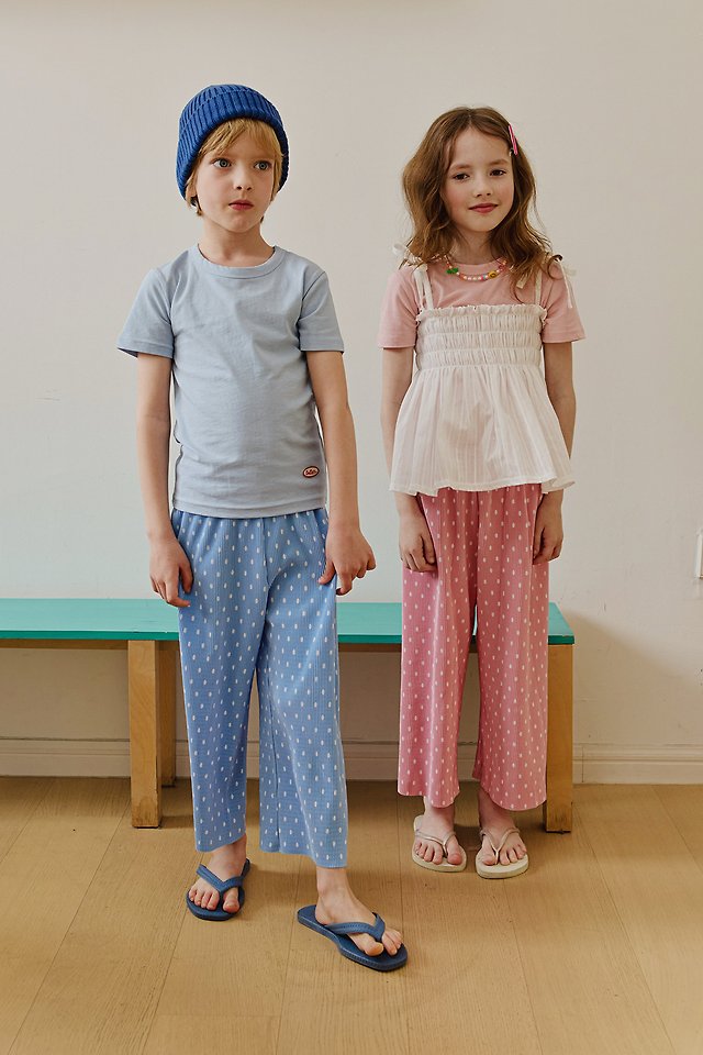 Apple Smile - Korean Children Fashion - #littlefashionista - Pleats Pants - 5