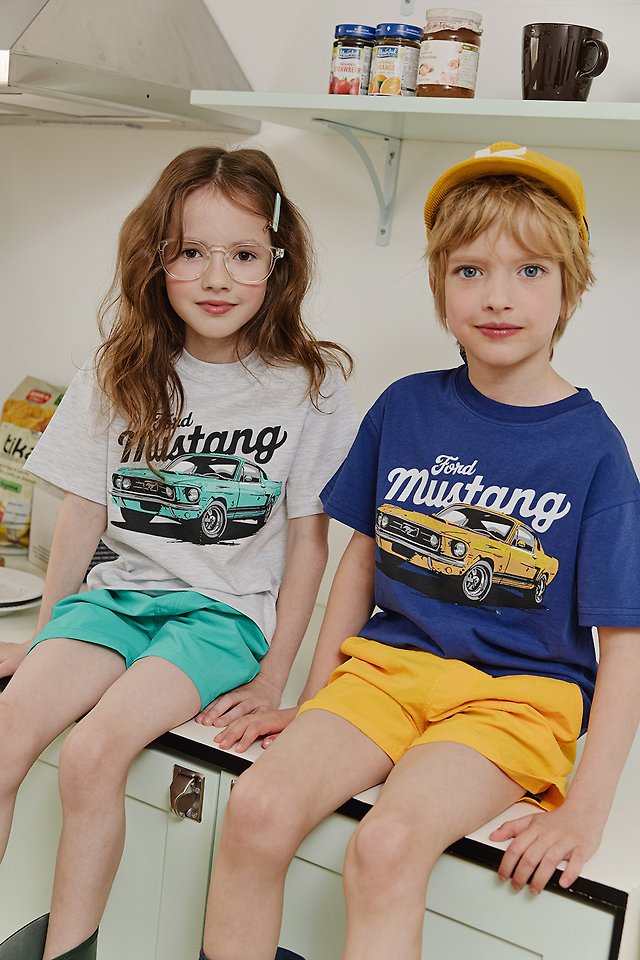 Apple Smile - Korean Children Fashion - #magicofchildhood - Mustang Tee - 5