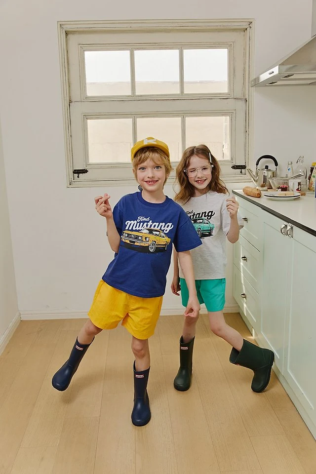 Apple Smile - Korean Children Fashion - #minifashionista - Mustang Tee - 6