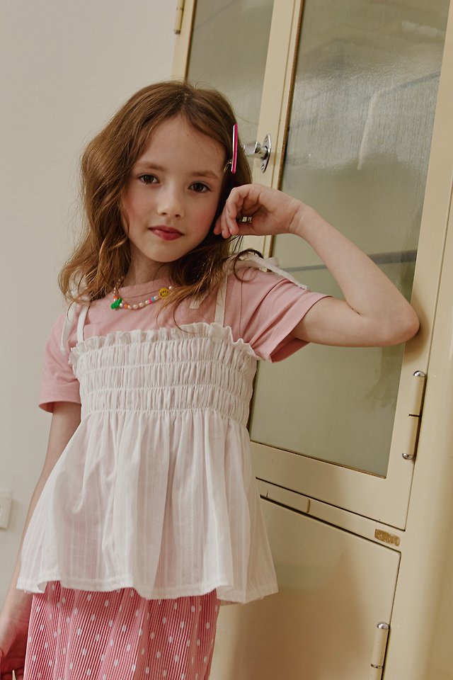 Apple Smile - Korean Children Fashion - #minifashionista - Bustier Tee - 2