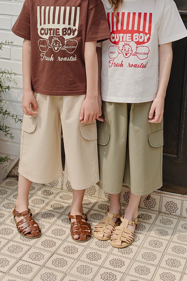 Apple Smile - Korean Children Fashion - #magicofchildhood - 752 Wide Pants - 4
