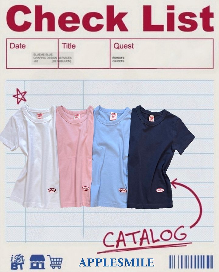 Apple Smile - Korean Children Fashion - #prettylittlegirls - Pastel Tee - 9