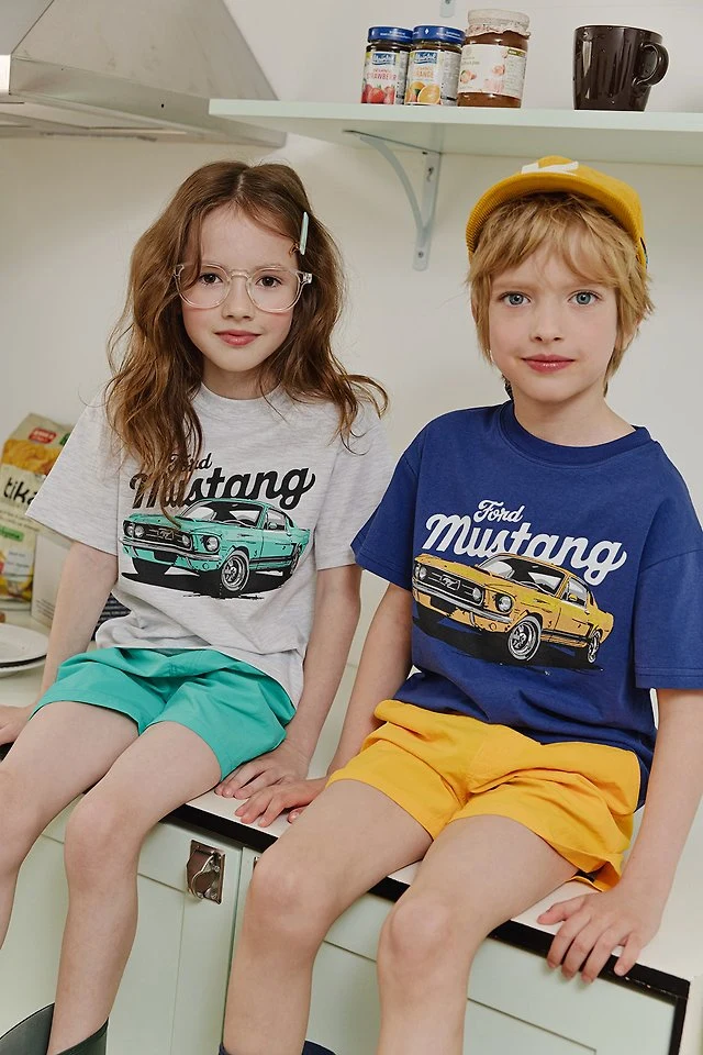 Apple Smile - Korean Children Fashion - #prettylittlegirls - Mustang Tee - 7