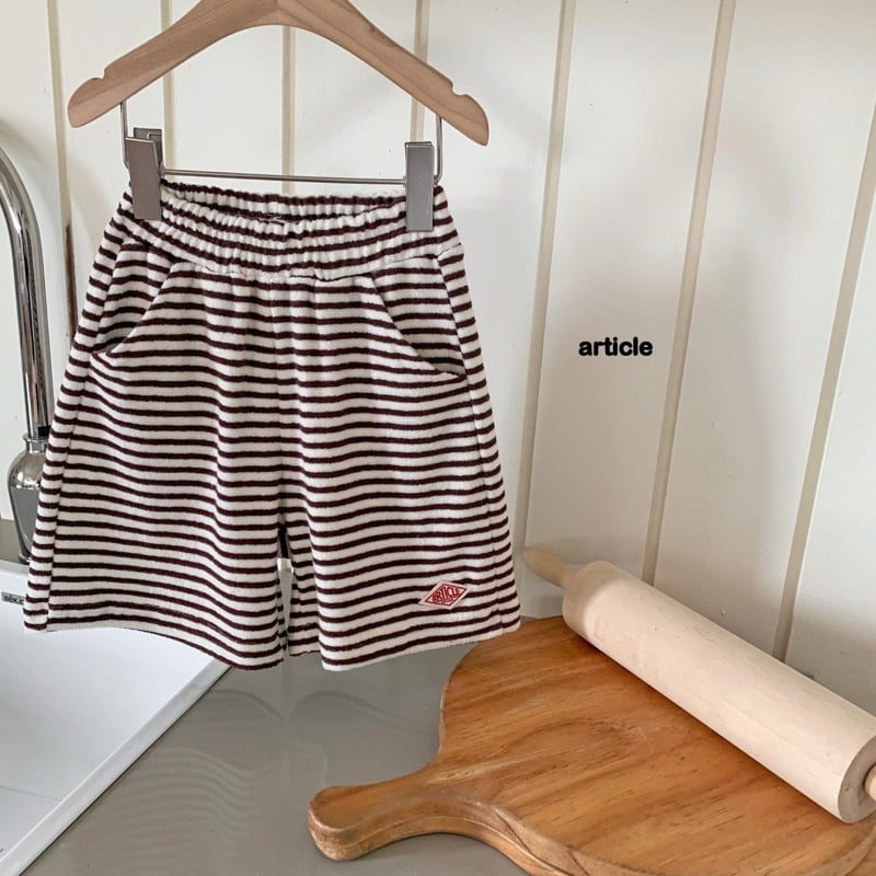 Article - Korean Children Fashion - #Kfashion4kids - Terry Shorts - 8