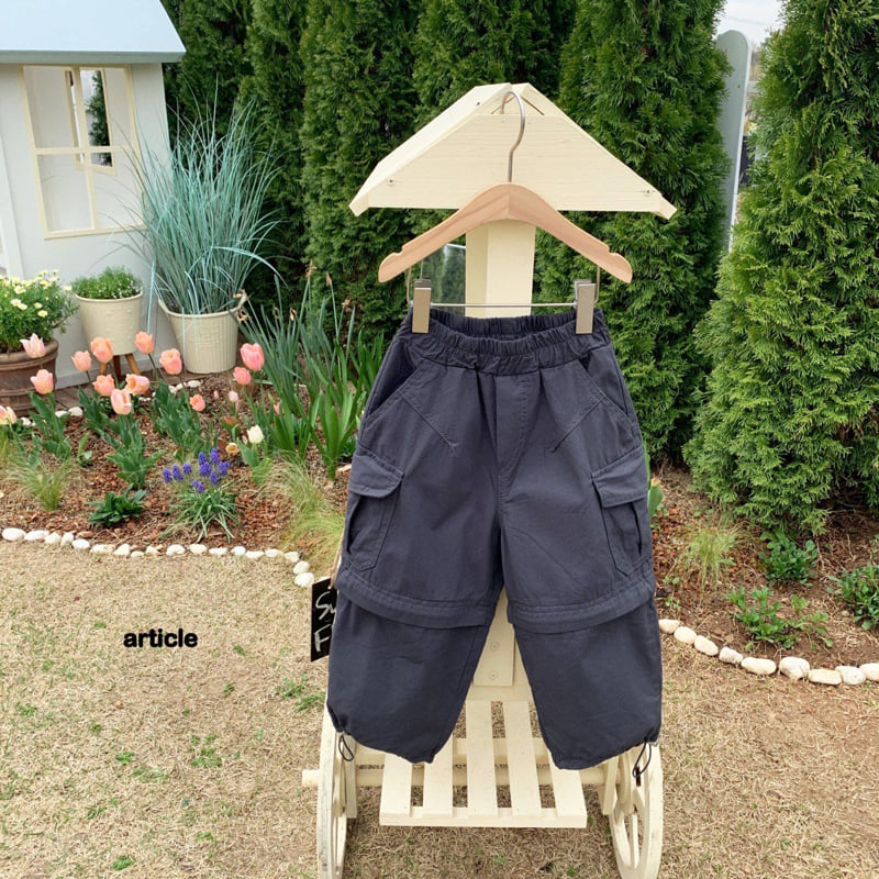 Article - Korean Children Fashion - #Kfashion4kids - 2Way Bermuda Pants - 6